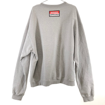 【中古品】【メンズ】 MEMBERS OF THE RAGE HERO LOGO CREWNECK メンバーズオブザレイジ スウェット 147-260324-ts-08-otoh サイズ：XL カラー：ヘザーグレー 万代Net店