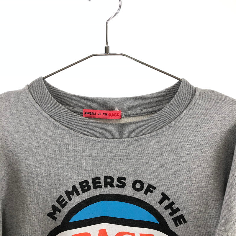 【中古品】【メンズ】 MEMBERS OF THE RAGE HERO LOGO CREWNECK メンバーズオブザレイジ スウェット 147-260324-ts-08-otoh サイズ：XL カラー：ヘザーグレー 万代Net店