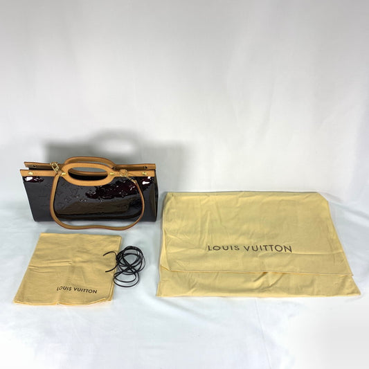 【中古品】【レディース】 LOUIS VUITTON ルイヴィトン M91995 モノグラム ヴェルニ ロクスバリードライブ ハンドバッグ ショルダーバック 179-260419-sy-01-otoh カラー：ブラウン系 万代Net店