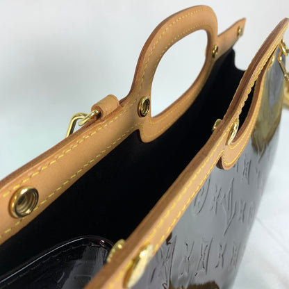 【中古品】【レディース】 LOUIS VUITTON ルイヴィトン M91995 モノグラム ヴェルニ ロクスバリードライブ ハンドバッグ ショルダーバック 179-260419-sy-01-otoh カラー：ブラウン系 万代Net店
