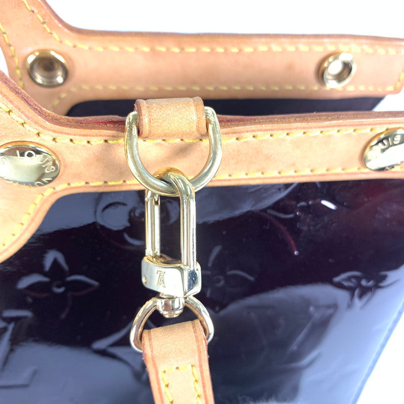 【中古品】【レディース】 LOUIS VUITTON ルイヴィトン M91995 モノグラム ヴェルニ ロクスバリードライブ ハンドバッグ ショルダーバック 179-260419-sy-01-otoh カラー：ブラウン系 万代Net店