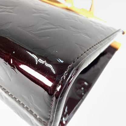 【中古品】【レディース】 LOUIS VUITTON ルイヴィトン M91995 モノグラム ヴェルニ ロクスバリードライブ ハンドバッグ ショルダーバック 179-260419-sy-01-otoh カラー：ブラウン系 万代Net店