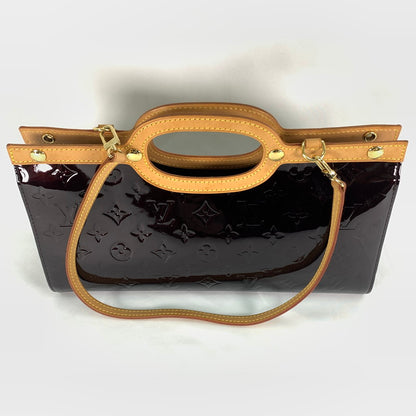 【中古品】【レディース】 LOUIS VUITTON ルイヴィトン M91995 モノグラム ヴェルニ ロクスバリードライブ ハンドバッグ ショルダーバック 179-260419-sy-01-otoh カラー：ブラウン系 万代Net店