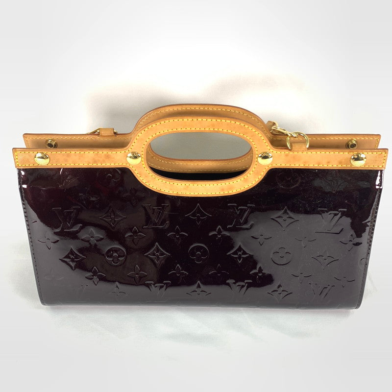 【中古品】【レディース】 LOUIS VUITTON ルイヴィトン M91995 モノグラム ヴェルニ ロクスバリードライブ ハンドバッグ ショルダーバック 179-260419-sy-01-otoh カラー：ブラウン系 万代Net店