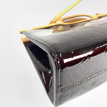 【中古品】【レディース】 LOUIS VUITTON ルイヴィトン M91995 モノグラム ヴェルニ ロクスバリードライブ ハンドバッグ ショルダーバック 179-260419-sy-01-otoh カラー：ブラウン系 万代Net店