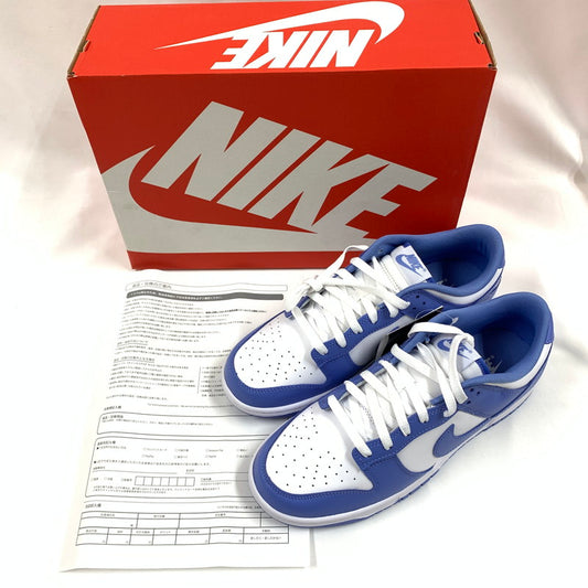 【中古美品】【メンズ】 NIKE ナイキ DV0833-400 DUNK LOW RETRO BTTYS "POLAR BLUE スニーカー 靴 160-260602-st-06-otoh カラー：ホワイト/ポーラーブルー） 万代Net店