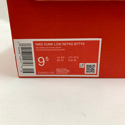 【中古美品】【メンズ】 NIKE ナイキ DV0833-400 DUNK LOW RETRO BTTYS "POLAR BLUE スニーカー 靴 160-260602-st-06-otoh カラー：ホワイト/ポーラーブルー） 万代Net店