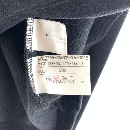 【中古品】【メンズ】 Calvin Klein カルバン・クライン Vネック ロングスリーブ カットソー 147-260506-sy-01-otoh サイズ：L カラー：ブラック系 万代Net店
