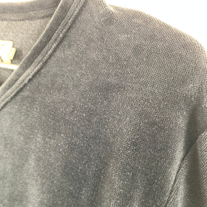 【中古品】【メンズ】 Calvin Klein カルバン・クライン Vネック ロングスリーブ カットソー 147-260506-sy-01-otoh サイズ：L カラー：ブラック系 万代Net店