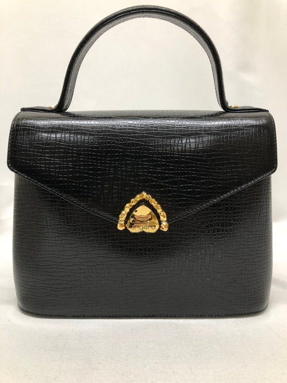 【中古品】【レディース】 emanuel ungaro ウンガロ UNGARO ウンガロ ハンドバッグ 188-250110-rn-4-oto カラー：ブラック 黒 万代Net店