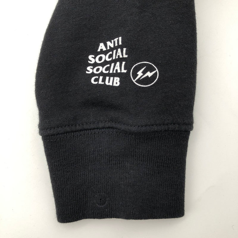 【中古品】【メンズ】 ANTI SOCIAL SOCIAL CLUB X FRAGMENT FOODIE アンチ ソーシャル ソーシャル クラブ × フラグメント デザイン 147-260715-sm-02-otoh カラー：ブラック 万代Net店