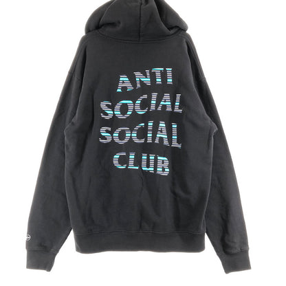 【中古品】【メンズ】 ANTI SOCIAL SOCIAL CLUB X FRAGMENT FOODIE アンチ ソーシャル ソーシャル クラブ × フラグメント デザイン 147-260715-sm-02-otoh カラー：ブラック 万代Net店