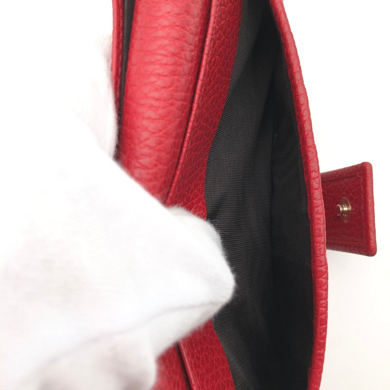 【中古品】【レディース】 GUCCI 7549F 8402 グッチ GGキャンバス Wホック 長財布 財布 181-260626-sm-04-otoh カラー：ベージュ レッド 万代Net店