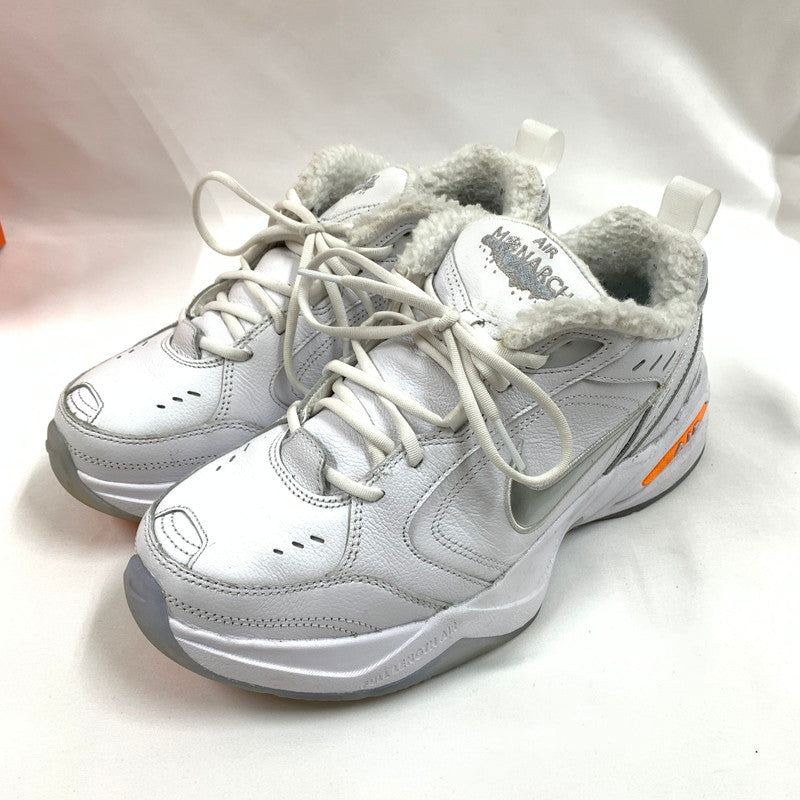 【中古品】【メンズ】 NIKE ナイキ AV6676-100 AIR MONARCH IV PRM スニーカー 靴 160-260602-st-09-otoh カラー：ホワイト/トータルオレンジ/メタリックシルバー 万代Net店