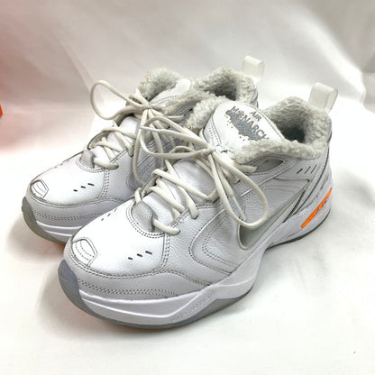 【中古品】【メンズ】 NIKE ナイキ AV6676-100 AIR MONARCH IV PRM スニーカー 靴 160-260602-st-09-otoh カラー：ホワイト/トータルオレンジ/メタリックシルバー 万代Net店