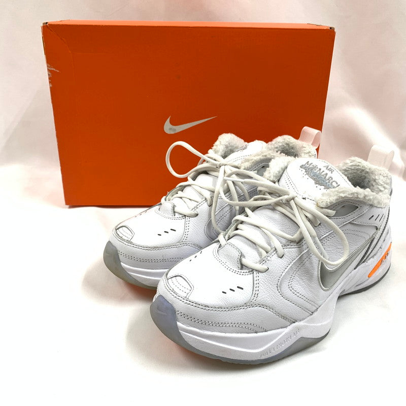 【中古品】【メンズ】 NIKE ナイキ AV6676-100 AIR MONARCH IV PRM スニーカー 靴 160-260602-st-09-otoh カラー：ホワイト/トータルオレンジ/メタリックシルバー 万代Net店