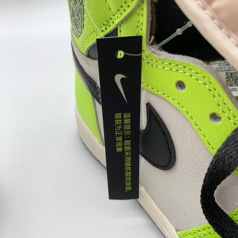 【中古美品】【メンズ】 NIKE ナイキ 555088-702 AIR JORDAN 1 HIGH OG "VOLT VISIONAIRE" スニーカー 靴 160-260601-st-01-otoh カラー：ボルト/ヴィジョネア 万代Net店