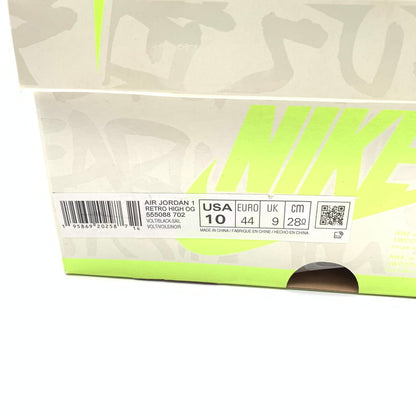 【中古美品】【メンズ】 NIKE ナイキ 555088-702 AIR JORDAN 1 HIGH OG "VOLT VISIONAIRE" スニーカー 靴 160-260601-st-01-otoh カラー：ボルト/ヴィジョネア 万代Net店