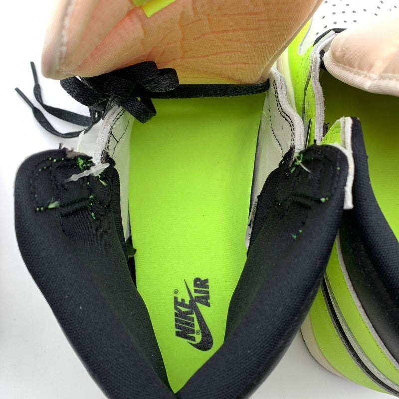 【中古美品】【メンズ】 NIKE ナイキ 555088-702 AIR JORDAN 1 HIGH OG "VOLT VISIONAIRE" スニーカー 靴 160-260601-st-01-otoh カラー：ボルト/ヴィジョネア 万代Net店