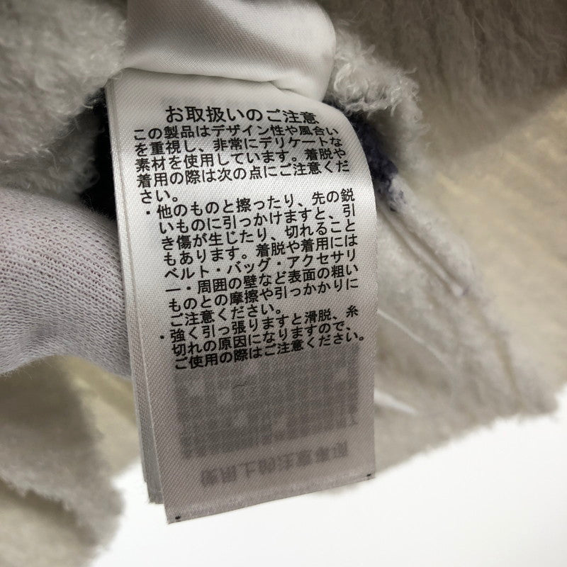 【中古品】【レディース】 GELATO PIQUE ボーダー柄ジップアップパーカー ライトアウター 147-260514-sy-01-otoh サイズ：F カラー：ホワイト/ブルー系 万代Net店