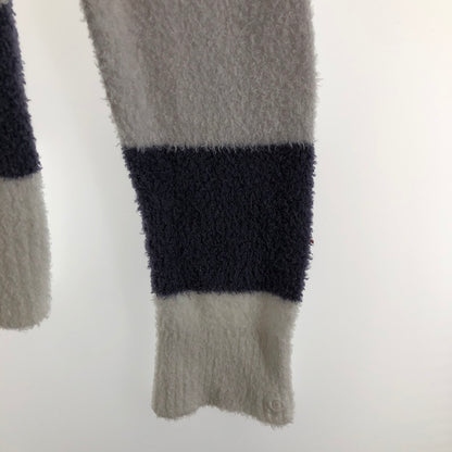 【中古品】【レディース】 GELATO PIQUE ボーダー柄ジップアップパーカー ライトアウター 147-260514-sy-01-otoh サイズ：F カラー：ホワイト/ブルー系 万代Net店