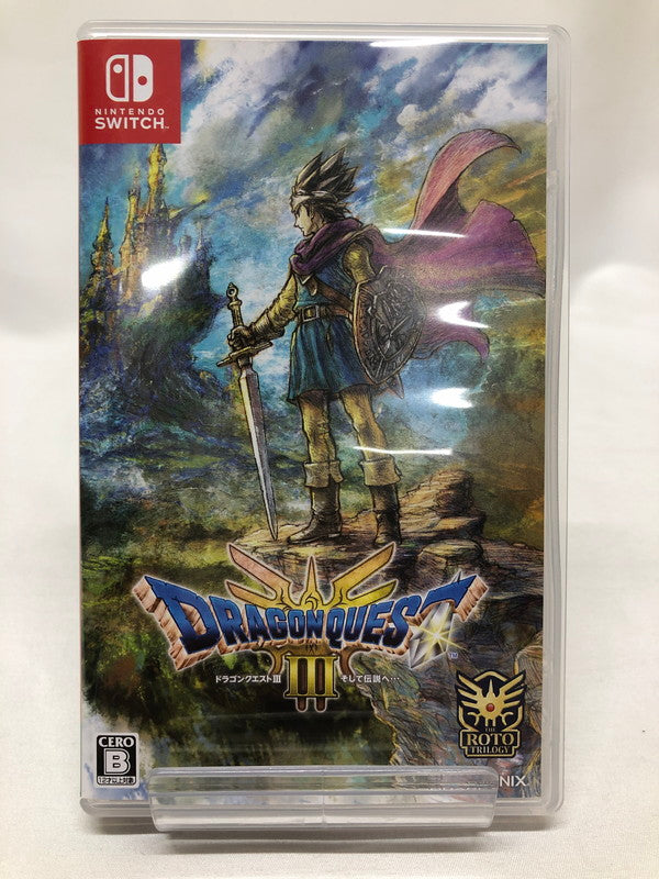 【中古美品】 ドラゴンクエストIII そして伝説へ…- Switch 「CERO区分_B / 12歳以上対象」 029-250127-rn-48-oto 万代Net店