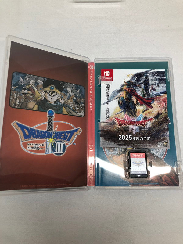 【中古美品】 ドラゴンクエストIII そして伝説へ…- Switch 「CERO区分_B / 12歳以上対象」 029-250127-rn-48-oto 万代Net店