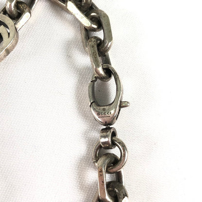 【中古品】【メンズ】 GUCCI グッチ インターロッキングG チェーン ブレスレット アクセサリー 192-260625-sm-01-otoh カラー：スターリングシルバー 万代Net店