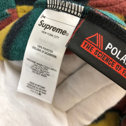 【中古品】【メンズ】 Supreme シュプリーム 23AW POLARTECFACEMASK HALF ZIP HOODED ポーラテック フェイスマスク ハーフジップ ボックスロゴ フーデッド フリース パーカー 149-260402-nm-03-otoh サイズ：M カラー：カモ/迷彩 万代Net店