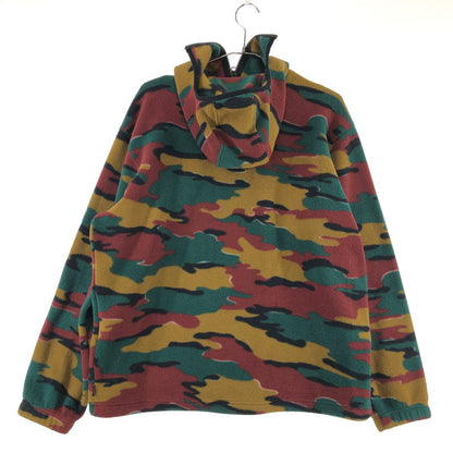 【中古品】【メンズ】 Supreme シュプリーム 23AW POLARTECFACEMASK HALF ZIP HOODED ポーラテック フェイスマスク ハーフジップ ボックスロゴ フーデッド フリース パーカー 149-260402-nm-03-otoh サイズ：M カラー：カモ/迷彩 万代Net店