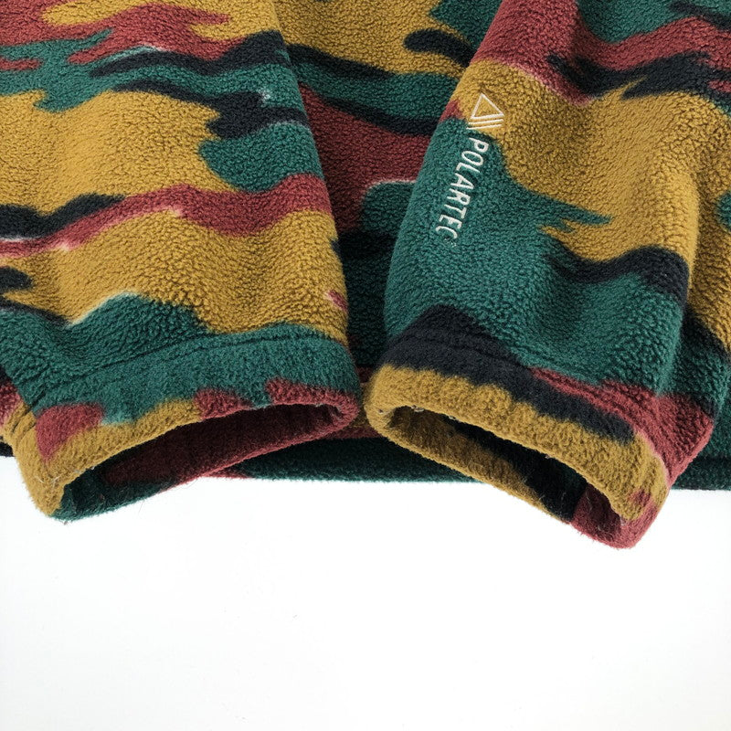 【中古品】【メンズ】 Supreme シュプリーム 23AW POLARTECFACEMASK HALF ZIP HOODED ポーラテック フェイスマスク ハーフジップ ボックスロゴ フーデッド フリース パーカー 149-260402-nm-03-otoh サイズ：M カラー：カモ/迷彩 万代Net店