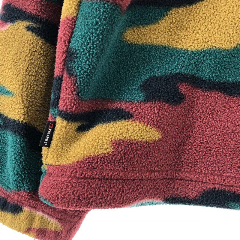 【中古品】【メンズ】 Supreme シュプリーム 23AW POLARTECFACEMASK HALF ZIP HOODED ポーラテック フェイスマスク ハーフジップ ボックスロゴ フーデッド フリース パーカー 149-260402-nm-03-otoh サイズ：M カラー：カモ/迷彩 万代Net店