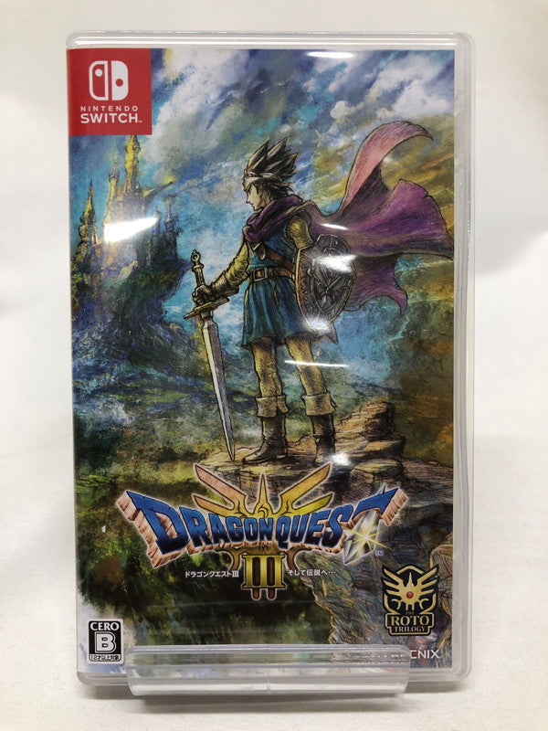 【中古美品】 ドラゴンクエストIII そして伝説へ…- Switch 「CERO区分_B / 12歳以上対象」 029-250203-rn-03-oto 万代Net店