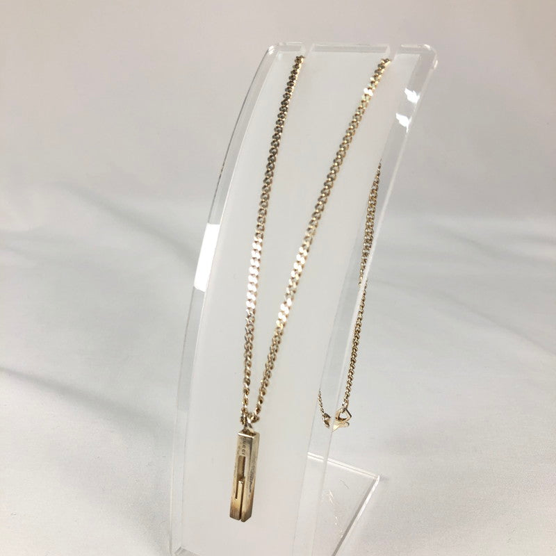 【中古品】【メンズ】 GUUCI AG925 グッチ カットアウトG ペンダント ネックレス アクセサリー 192-260625-sm-05-otoh カラー：スターリングシルバー 万代Net店