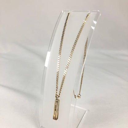 【中古品】【メンズ】 GUUCI AG925 グッチ カットアウトG ペンダント ネックレス アクセサリー 192-260625-sm-05-otoh カラー：スターリングシルバー 万代Net店