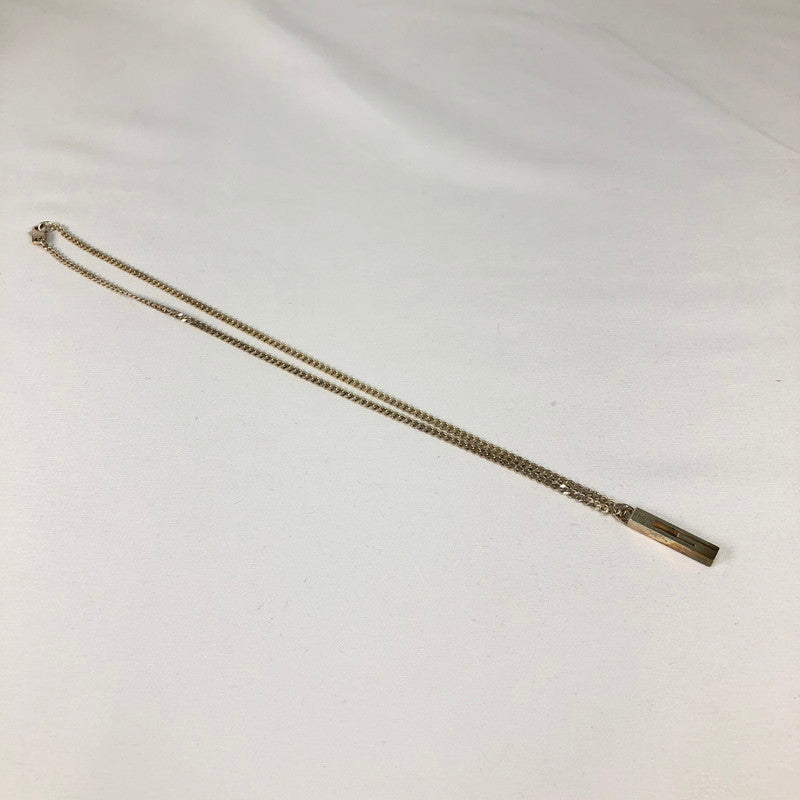 【中古品】【メンズ】 GUUCI AG925 グッチ カットアウトG ペンダント ネックレス アクセサリー 192-260625-sm-05-otoh カラー：スターリングシルバー 万代Net店