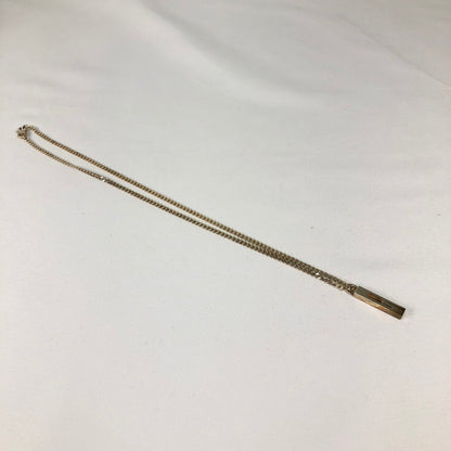 【中古品】【メンズ】 GUUCI AG925 グッチ カットアウトG ペンダント ネックレス アクセサリー 192-260625-sm-05-otoh カラー：スターリングシルバー 万代Net店
