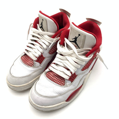 【中古品】【メンズ】 NIKE ナイキ 308497-106 AIR JORDAN 4 RETRO ALTERNATE 89 スニーカー 靴 160-260625-st-17-otoh カラー：ホワイト/ジムレッド 万代Net店