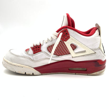 【中古品】【メンズ】 NIKE ナイキ 308497-106 AIR JORDAN 4 RETRO ALTERNATE 89 スニーカー 靴 160-260625-st-17-otoh カラー：ホワイト/ジムレッド 万代Net店