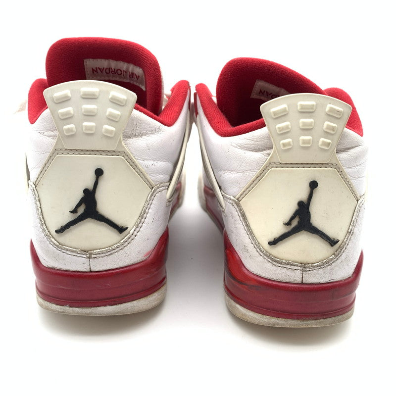 【中古品】【メンズ】 NIKE ナイキ 308497-106 AIR JORDAN 4 RETRO ALTERNATE 89 スニーカー 靴 160-260625-st-17-otoh カラー：ホワイト/ジムレッド 万代Net店