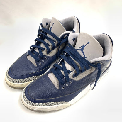 【中古品】【メンズ】 NIKE ナイキ CT8532-401 AIR JORDAN 3 RETRO ”MIDNIGHT NAVY" スニーカー 靴 160-260601-st-03-otoh カラー：ミッドナイトネイビー/セメントグレー/ホワイト 万代Net店