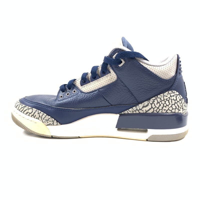 【中古品】【メンズ】 NIKE ナイキ CT8532-401 AIR JORDAN 3 RETRO ”MIDNIGHT NAVY" スニーカー 靴 160-260601-st-03-otoh カラー：ミッドナイトネイビー/セメントグレー/ホワイト 万代Net店