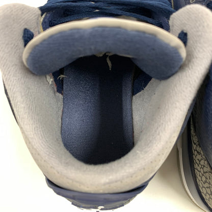 【中古品】【メンズ】 NIKE ナイキ CT8532-401 AIR JORDAN 3 RETRO ”MIDNIGHT NAVY" スニーカー 靴 160-260601-st-03-otoh カラー：ミッドナイトネイビー/セメントグレー/ホワイト 万代Net店