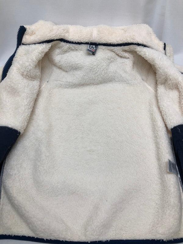 【中古品】【レディース】 CHUMS チャムス CHUMS CH14-1245 ELMO FREECE FULL ZIP PARKA 169-250223-rn-22-oto サイズ：M カラー：ホワイト 白　ネイビー　紺 万代Net店