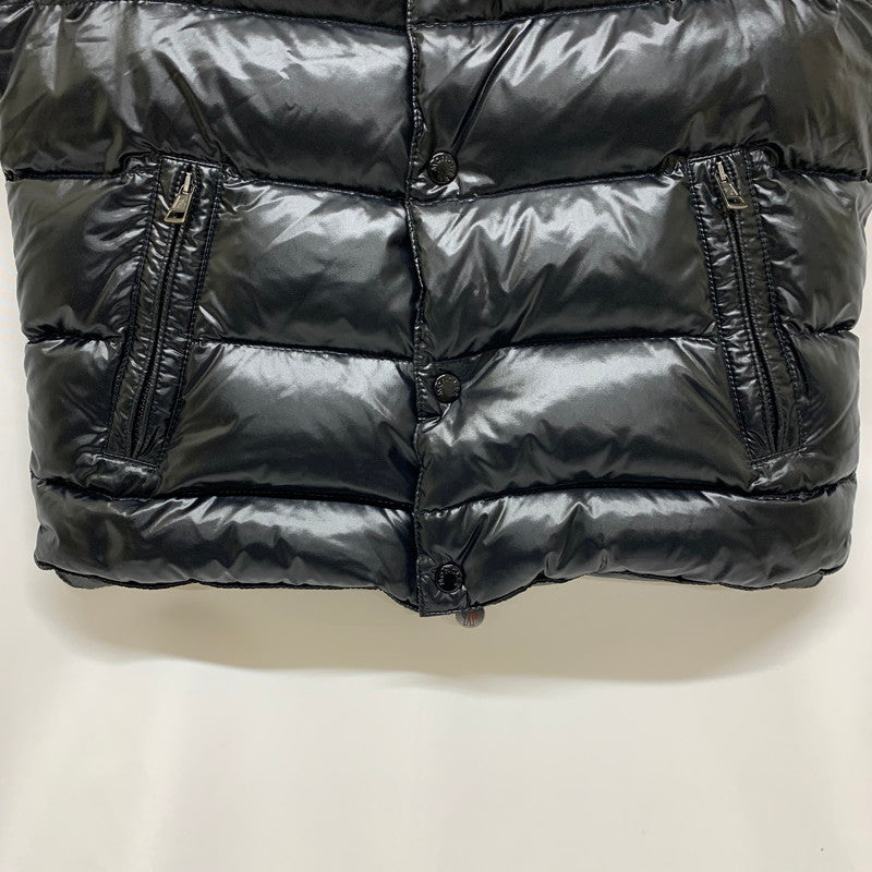 【中古品】【メンズ】 MONCLER モンクレール MONCLER TIB GILET TIB VEST モンクレール　ベスト 147-250216-kn-1-oto サイズ：不明 カラー：ブラック　黒 万代Net店