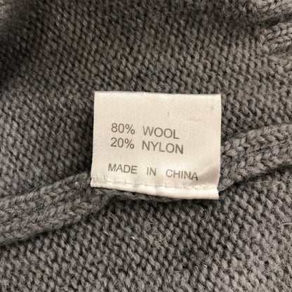 【中古品】【メンズ】 BURBERY LONDON バーバリー ロンドン ウールニット セーター 147-260819-sｍ-04-otoh カラー：グレー 万代Net店