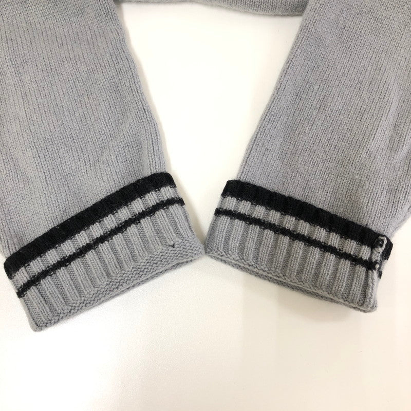 【中古品】【メンズ】 BURBERY LONDON バーバリー ロンドン ウールニット セーター 147-260819-sｍ-04-otoh カラー：グレー 万代Net店