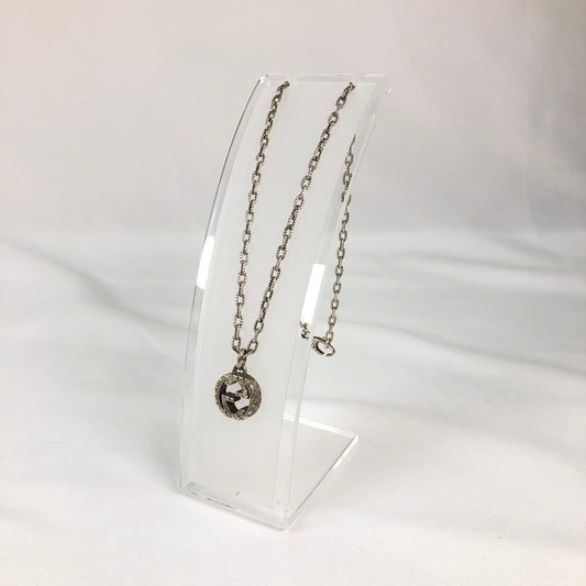 【中古品】【メンズ】 GUCCI グッチ インターロッキングG エングレービング ネックレス アクセサリー 192-260625-sm-03-otoh カラー：スターリングシルバー 万代Net店