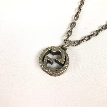 【中古品】【メンズ】 GUCCI グッチ インターロッキングG エングレービング ネックレス アクセサリー 192-260625-sm-03-otoh カラー：スターリングシルバー 万代Net店
