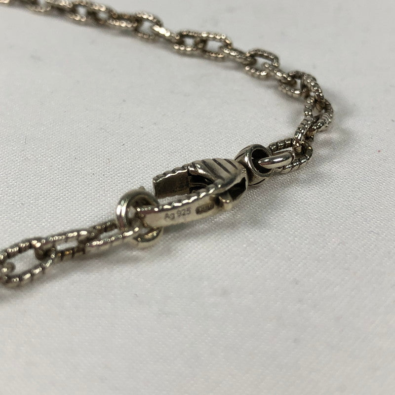 【中古品】【メンズ】 GUCCI グッチ インターロッキングG エングレービング ネックレス アクセサリー 192-260625-sm-03-otoh カラー：スターリングシルバー 万代Net店